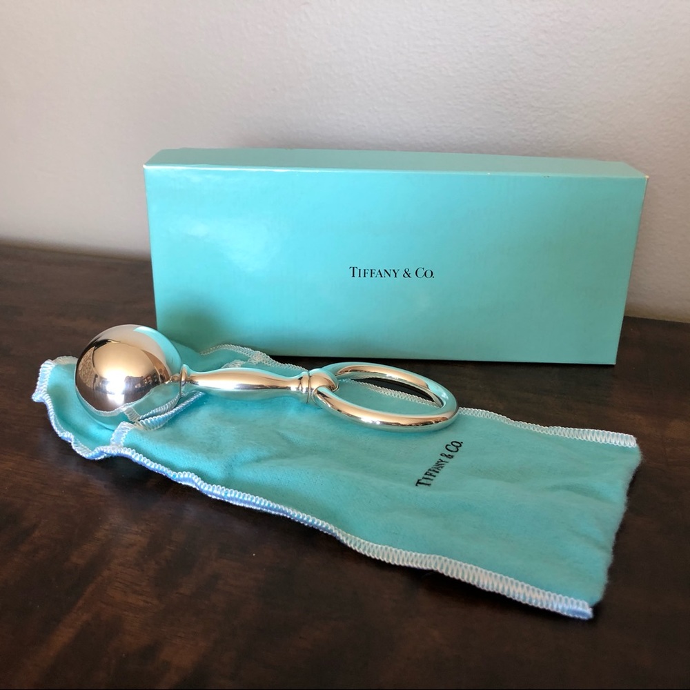 Tiffany & Co. Sterling Silver Baby Rattle